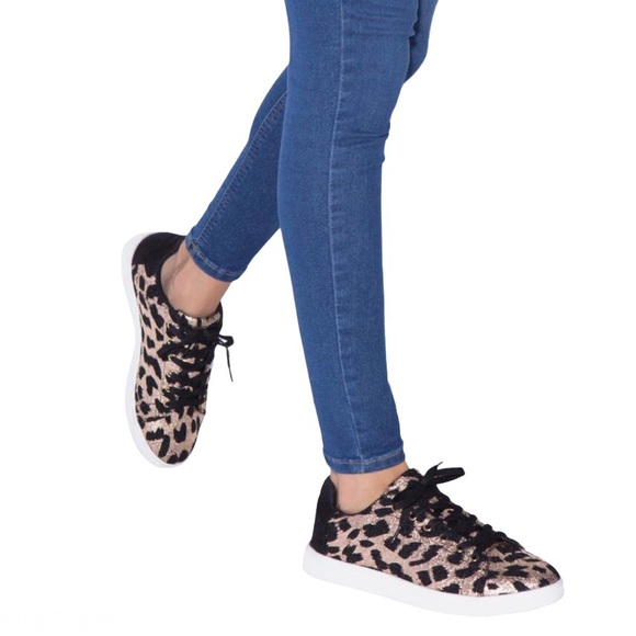 Shoe Dazzle Women’s Leopard Sneakers 8.5 - Picture 10 of 10